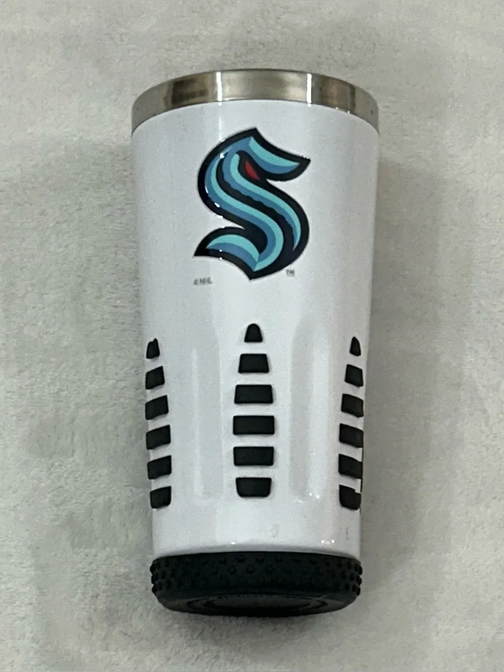 Seattle Kraken NHL Hockey 20oz. Stainless Steel Tumbler Coffee Travel Cup No Lid